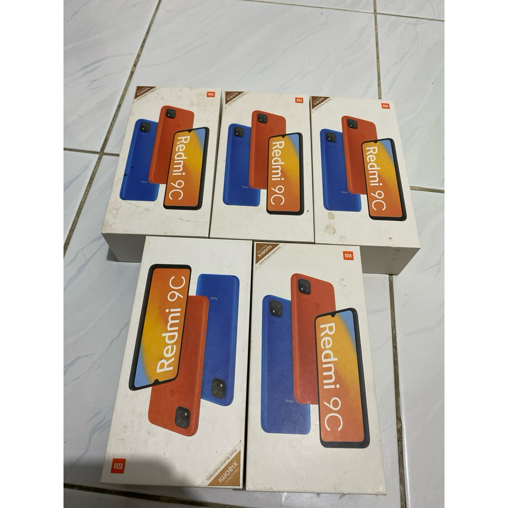 Kardus Original Redmi 9c Bekas