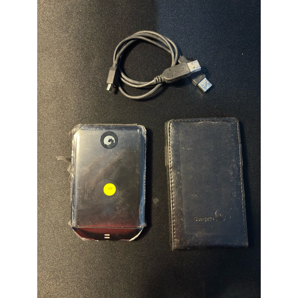 HDD Eksternal Seagate FreeAgent GoFlex 500GB - Bekas Mulus Normal Lengkap Kabel