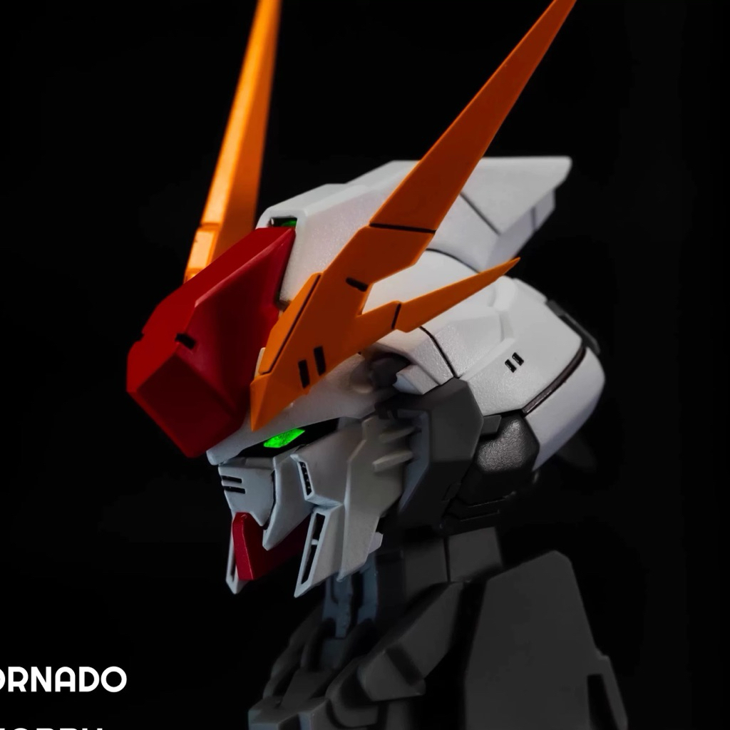 HG Xi Gundam Head Upgrade By Tornado Studio