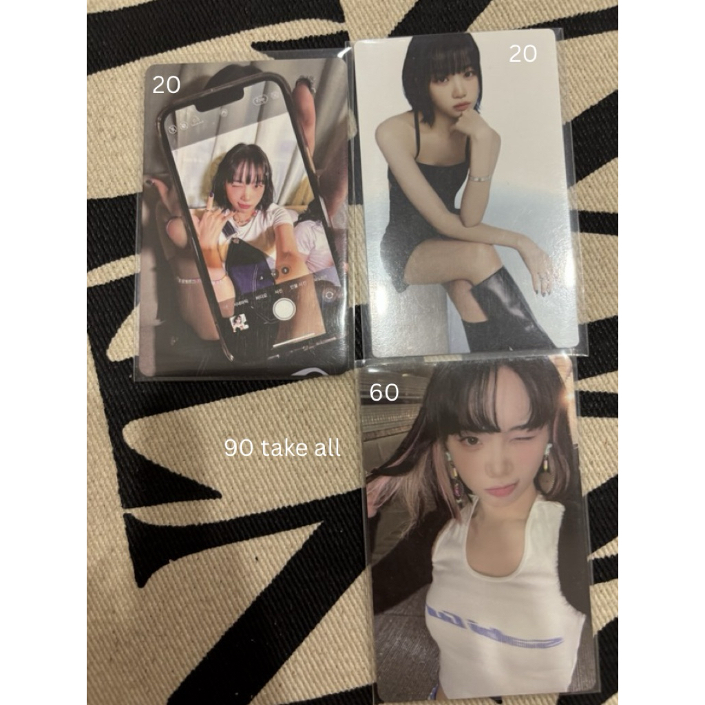 chaewon photocard official