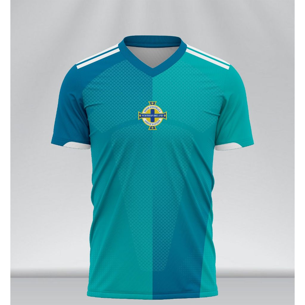 Jersey Irlandia Utara Home 2026 Full Printing Northern Ireland
