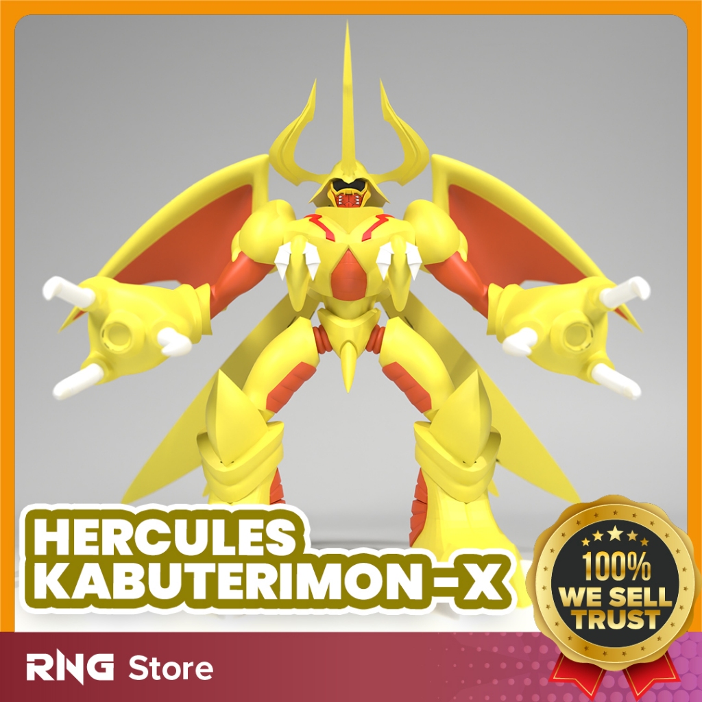 Herculeskabuterimon X Digimon Figure Toys Statue Action Figure Mega