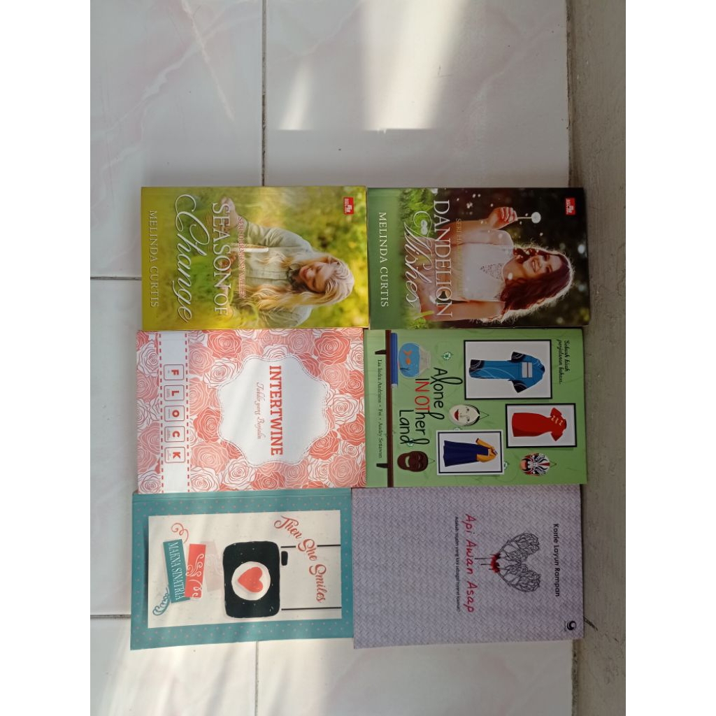 Dandelion Wishes, Season of Change,  Api Awan Asap, Alone In Other Land, Then She Smile, Intertwine 