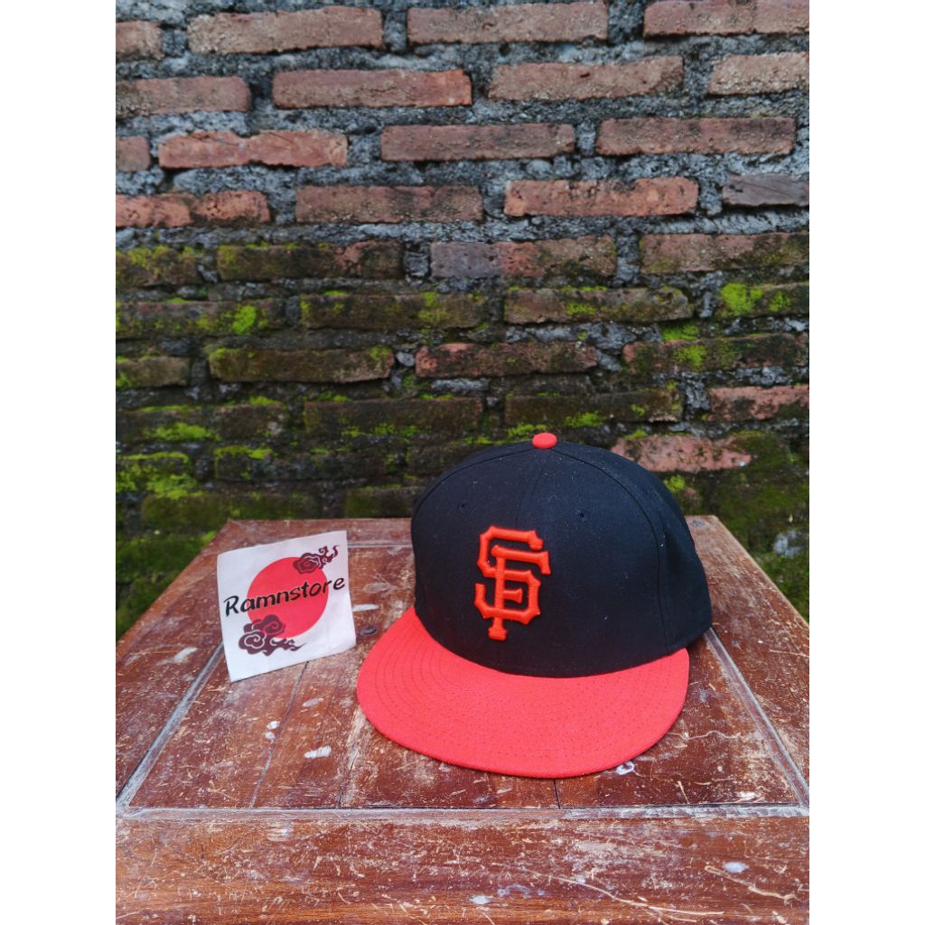 topi new era 7 1/5 x mlb sf giants