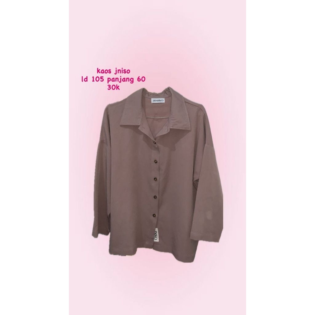 Preloved kaos jiniso