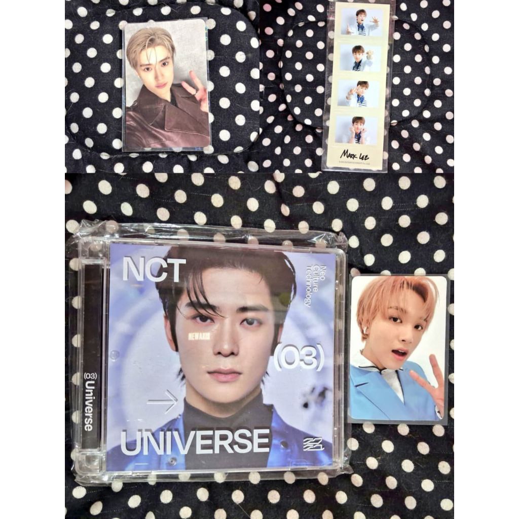 { read deskripsi } album album jewel jaehyun universe photocard jaehyun parfume djj polaroid mark sg