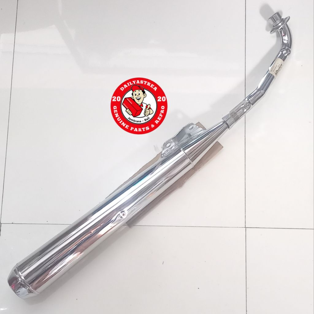 18350-GN5-830 MUFFLER EXHAUST KNALPOT HONDA ASTREA GRAND BULUS SABIT IMPRESSA ORIGINAL ORI AHM