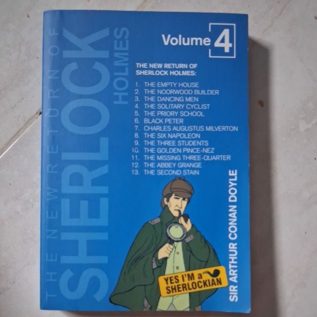 NOVEL THE NEW RETURN OF SHERLOCK HOLMES