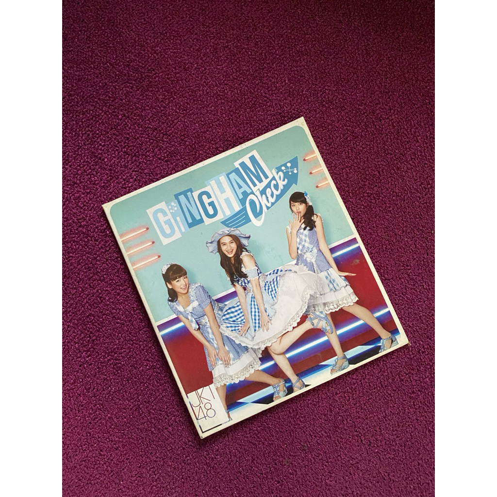 CD JKT48 / JKT 48 Gingham Check Brand New Old stock