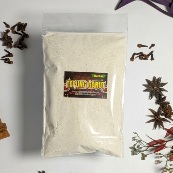 Tepung garut 100gr / tepung pati garut / tepung garut / pati garut / aroowroot / aroowroot powder / 
