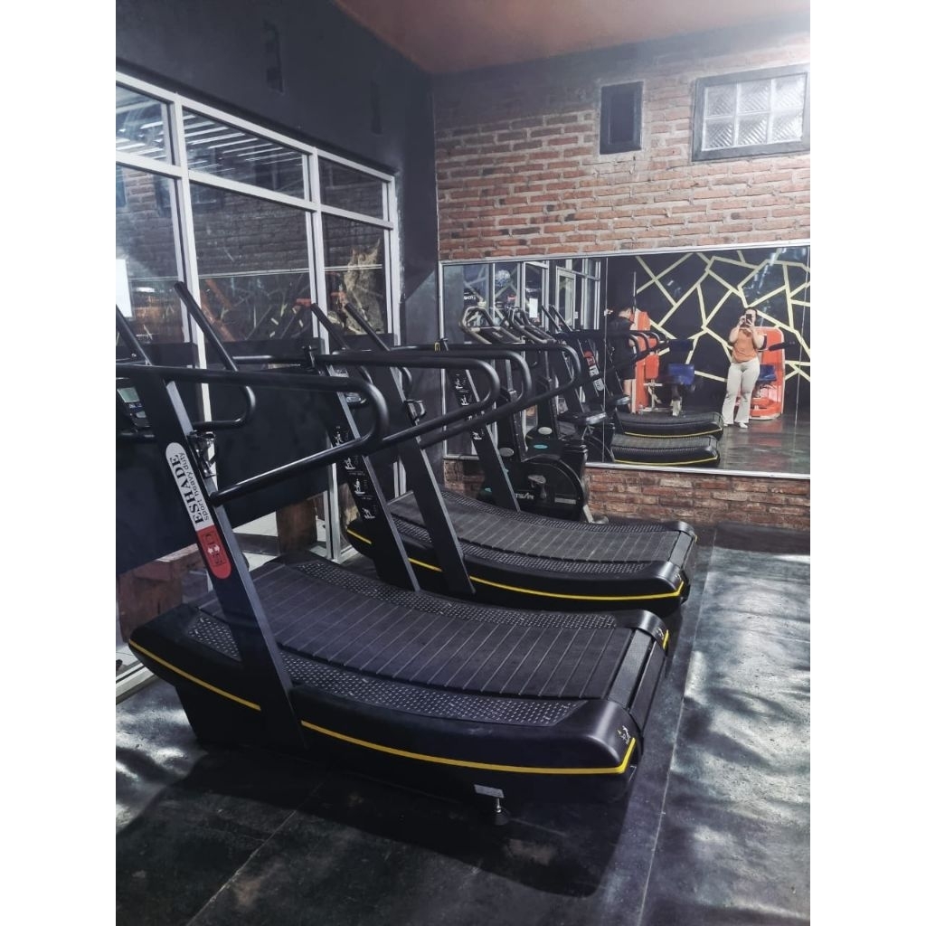 Treadmill manual curve list biru + Treadmill manual curve list kuning