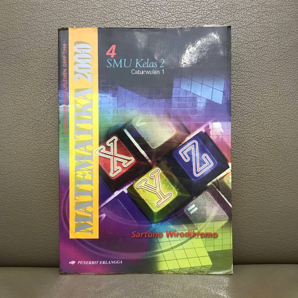 Preloved Matematika 2 Untuk SMU/SMA/MA Kelas XI (11) Cawu 1 - Penerbit Erlangga