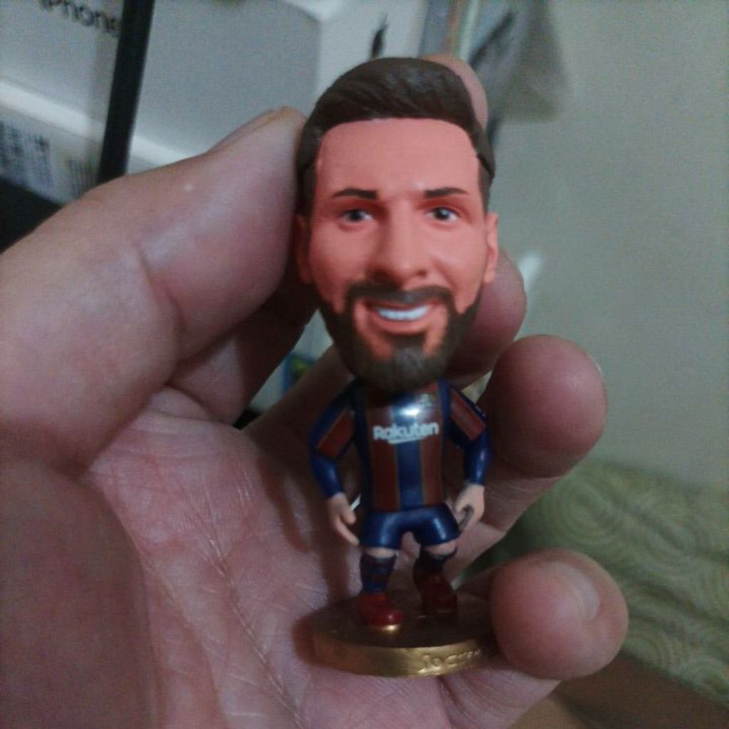 Action Figure Lionel Messi Smile Barcelona Soccerwe