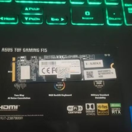 SSD Nvme 512GB Gen 4 Phison ESO512GHLCA1-E9C  97 % Bekas Garansi