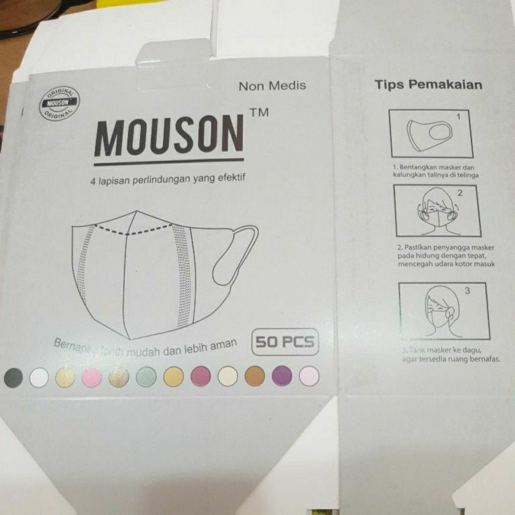 Box kosong duckbill dan pelastik kf 94