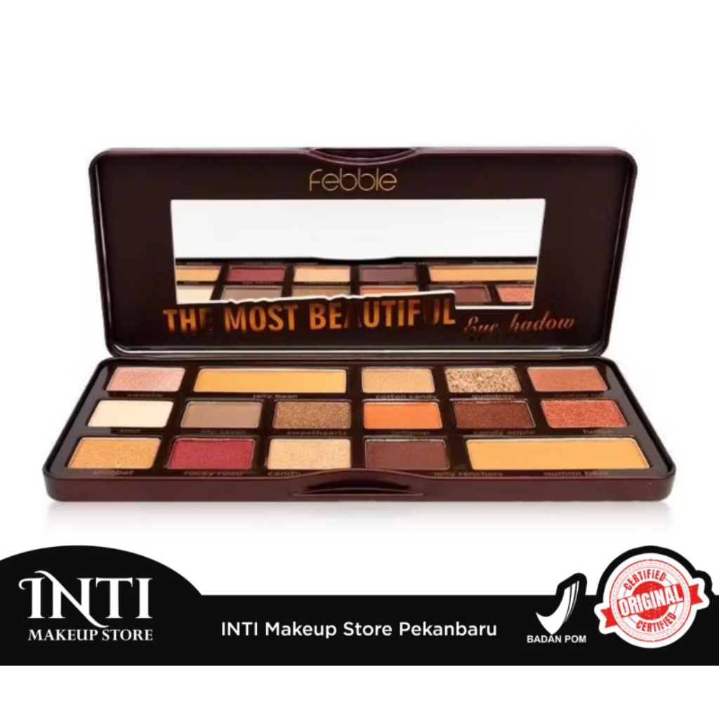 INTIMAKEUP - FEBBLE THE MOST BEAUTIFUL EYESHADOW PALETTE
