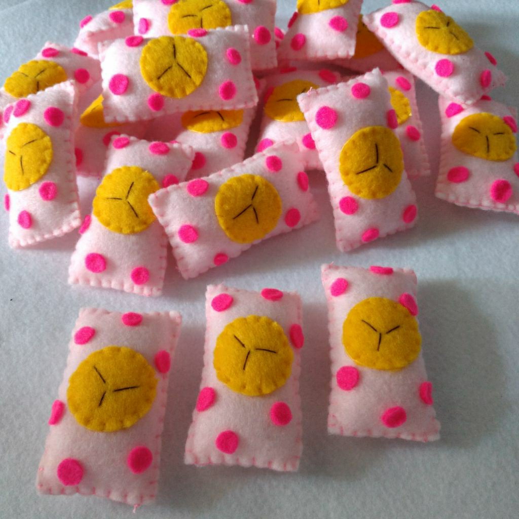 jajanan pasar mainan makanan dari kain flanel