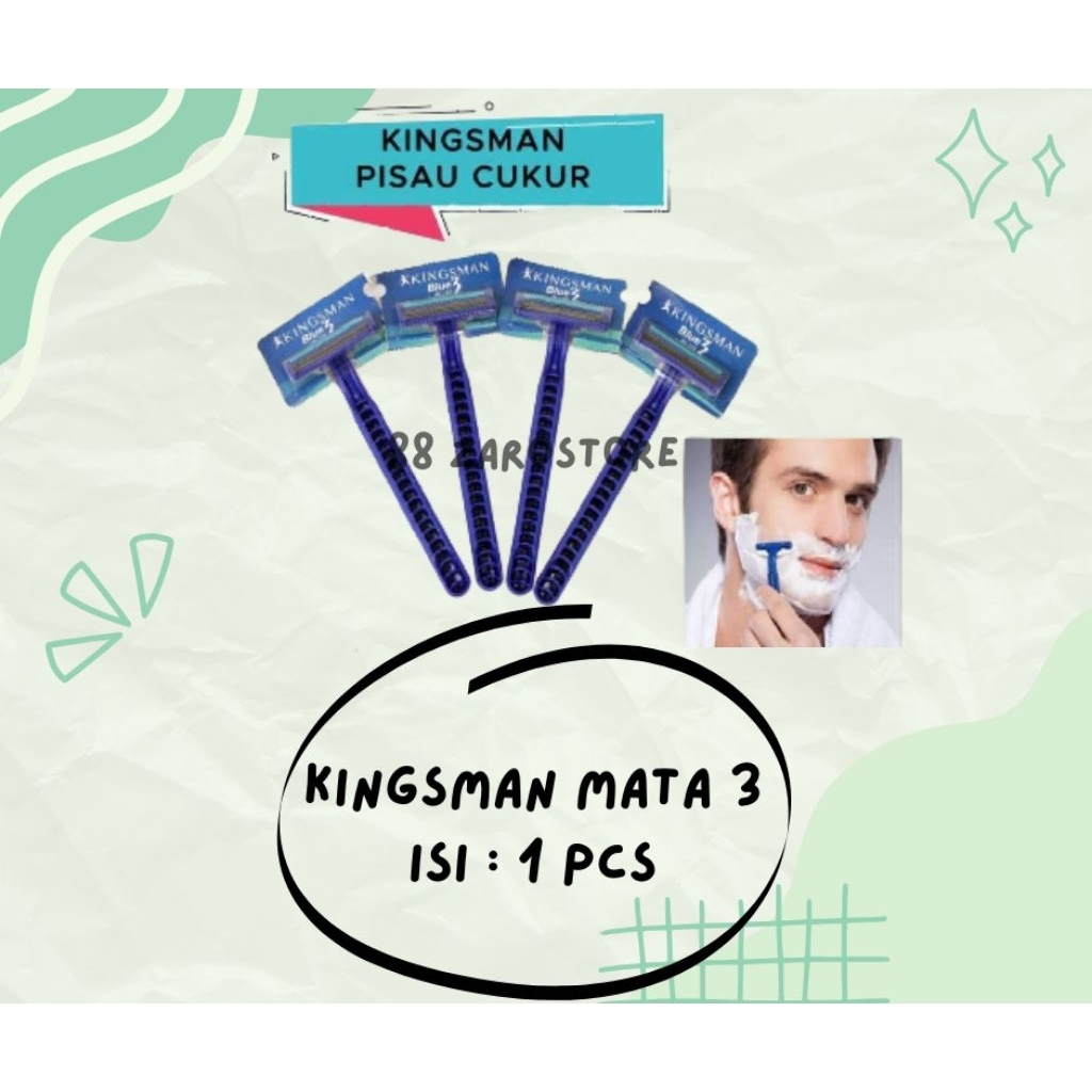 [ 1 PCS ] CUKURAN KINGSMAN / ALAT CUKUR JENGGOT / ALAT CUKUR KUMIS / CUKURAN KINGSMAN