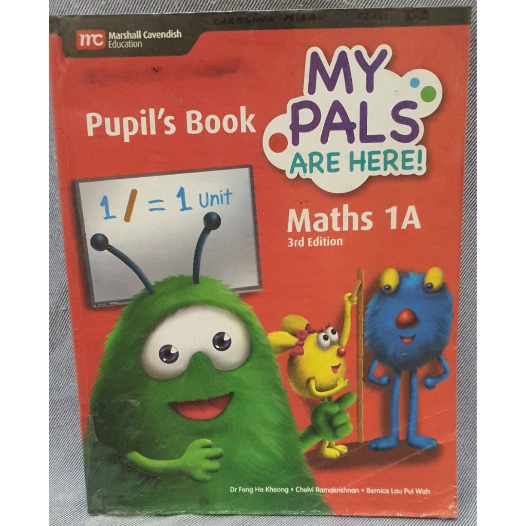 MY PALS MATH 1A PUPIL'S BOOK SECOND BERKUALITAS