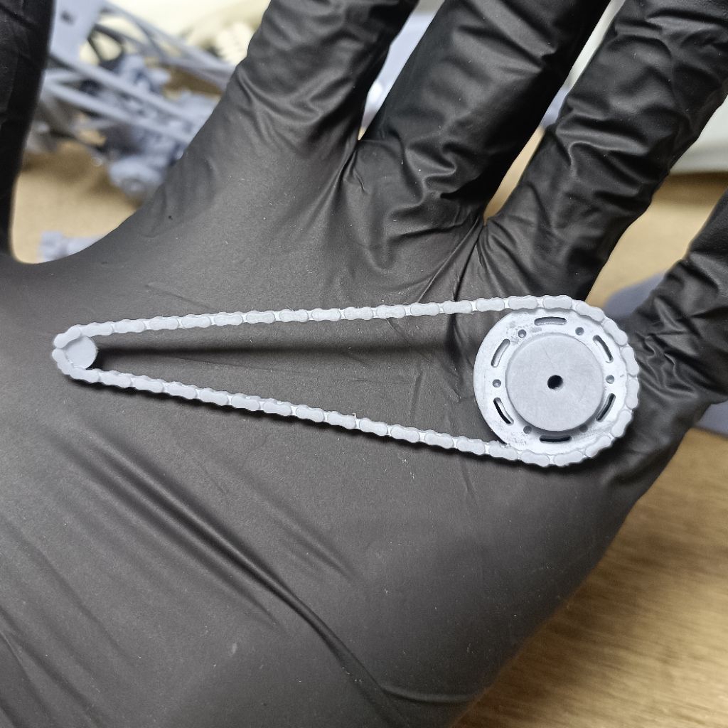 WXZ FACTORY miniatur rantai cbr250rr sakala 1:12 3d print