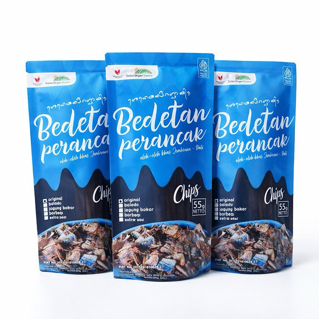 Keripik Ikan Lemuru Bali Bedetan Perancak Snack Halal Oleh Oleh Bali 53gr