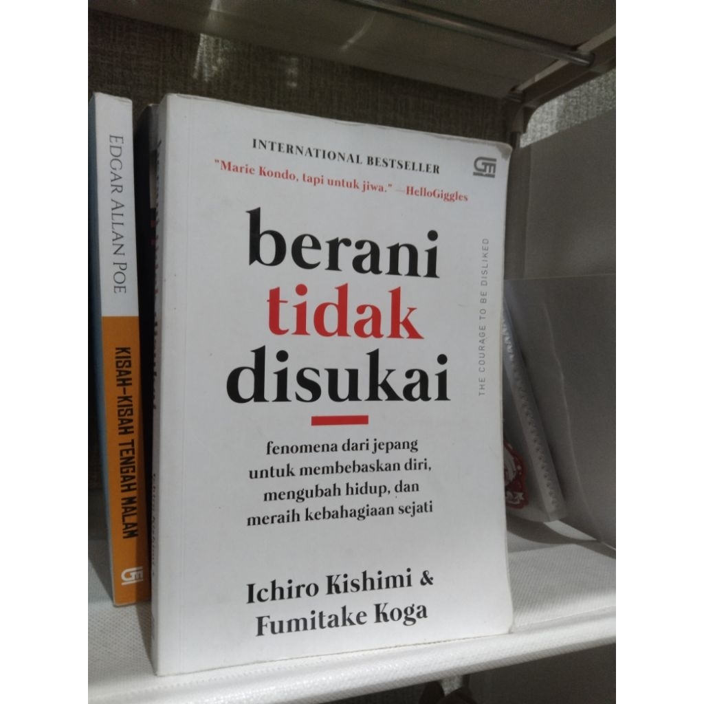 Buku berani tidak disukai preloved