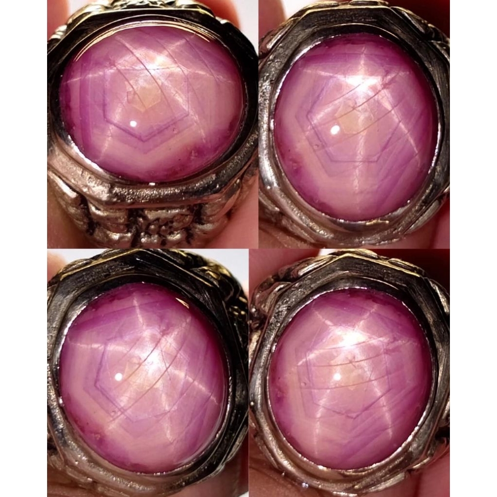 PINKIES RED RUBY STAR 6 LUSTER MAYUNG LABA-LABA JUMBOOO SOLID AJIB TOP COLECTOR ITEM