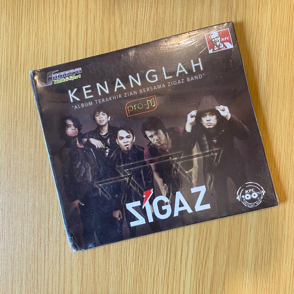 CD MUSIC ZIGAZ - KENANGLAH -