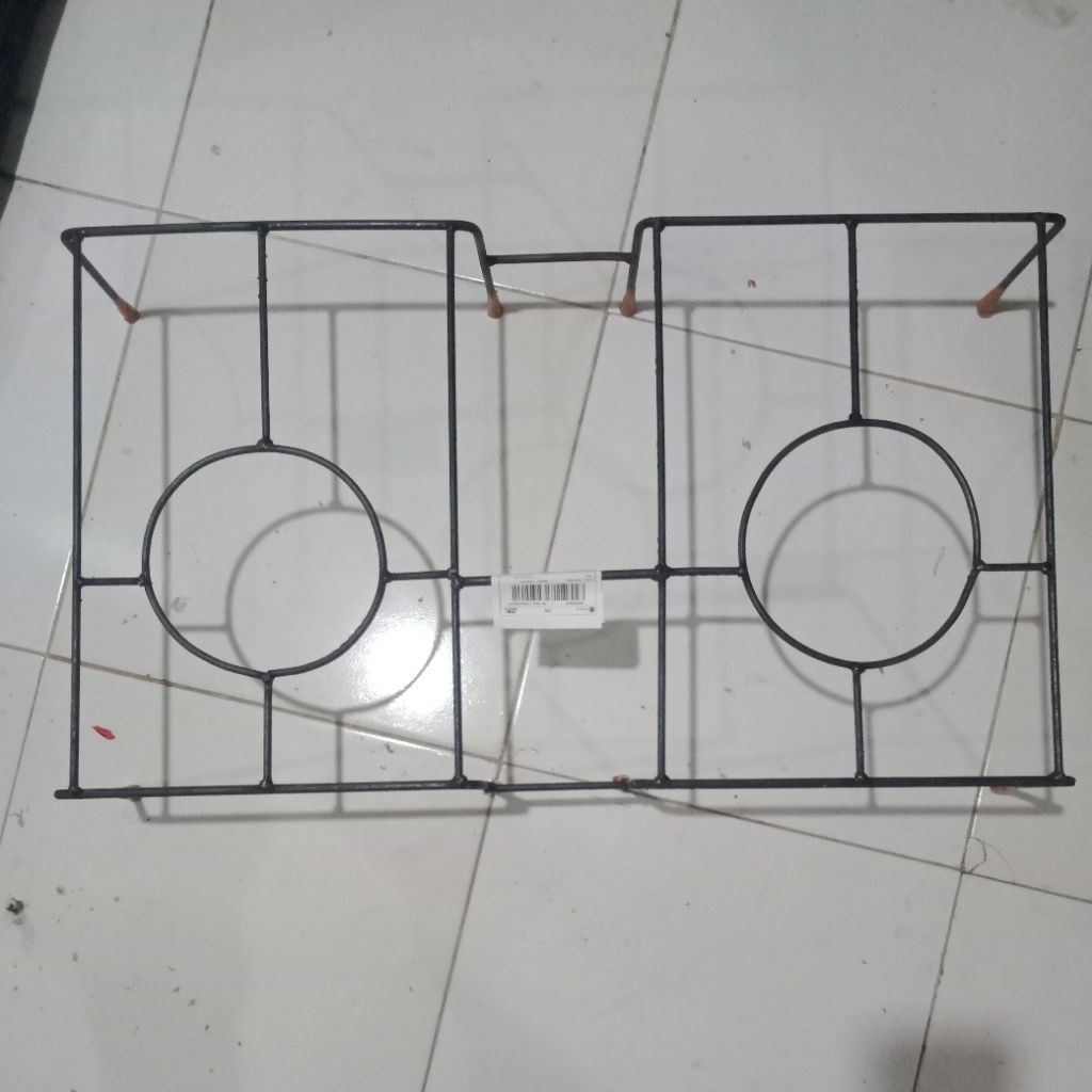 Behel Kompor Gas 2 Tungku,Rinnai/Quantum,tatakan tungku kompor