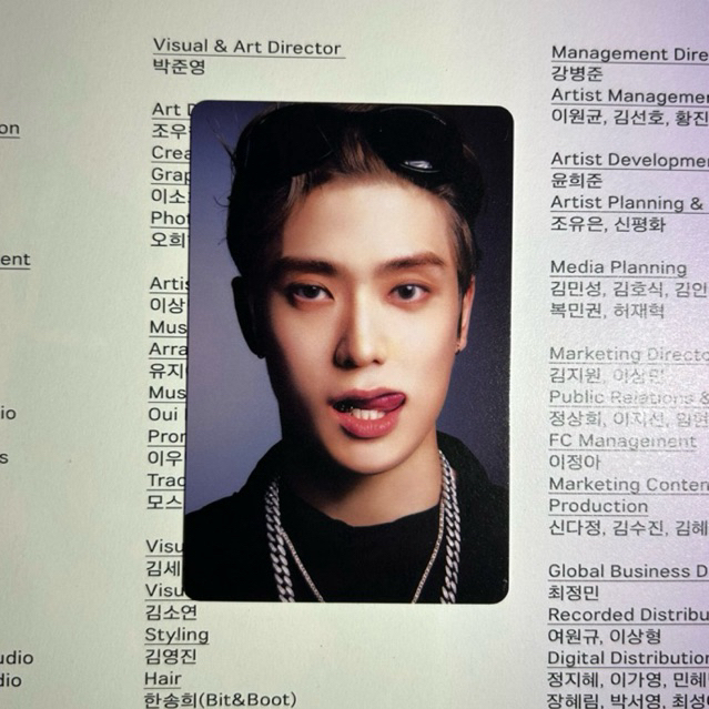 PC PHOTOCARD OFFICIAL NCT 127 JAEHYUN MELET 2 BADDIES SMC NEMO VER