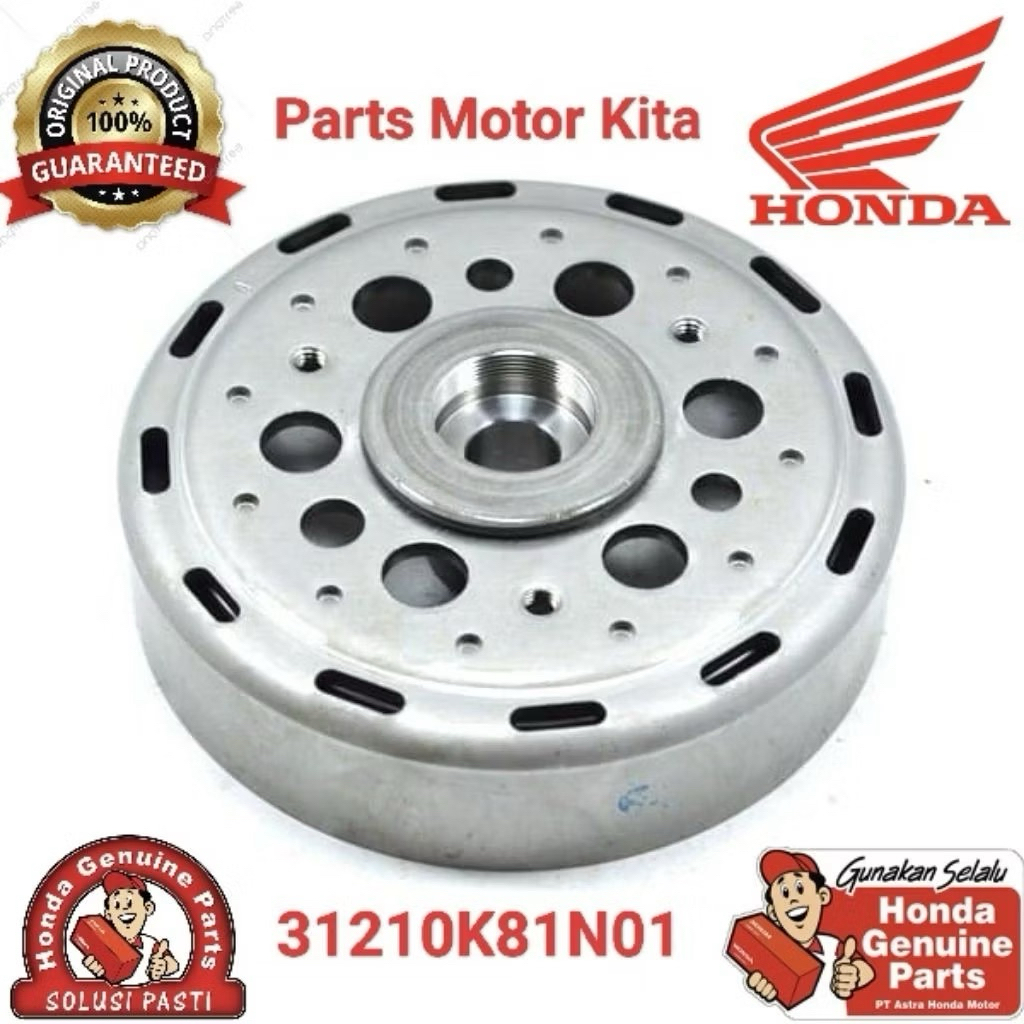 31210K81N01 - Fly Wheel Comp Magnet Honda Beat eSP