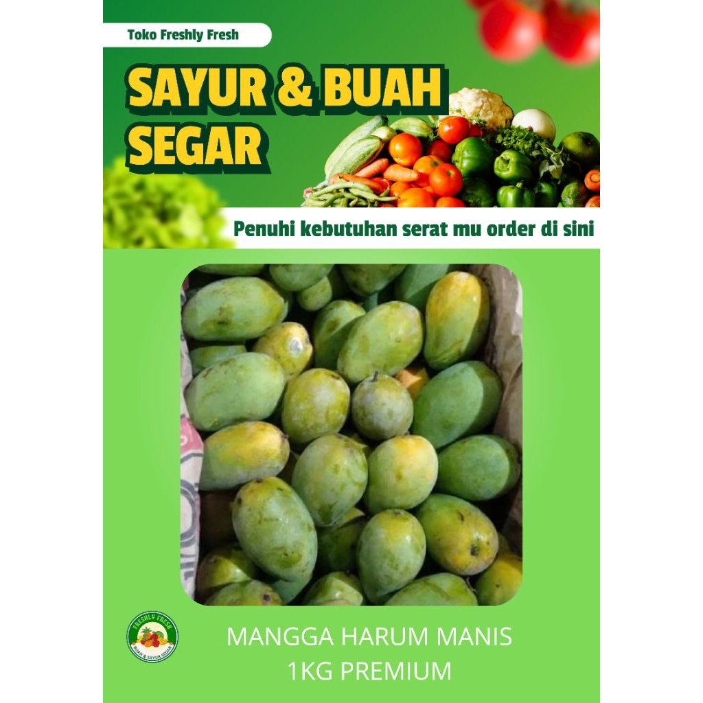 MANGGA HARUM MANIS 1KG PREMIUM FRESH MANIS ALAMI