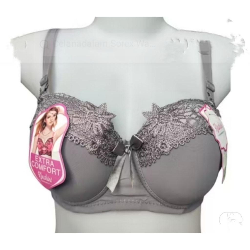 BRA  8813 BRA KAWAT CUP B KANCING 3 BRA PUSH UP CUP SETENGAH