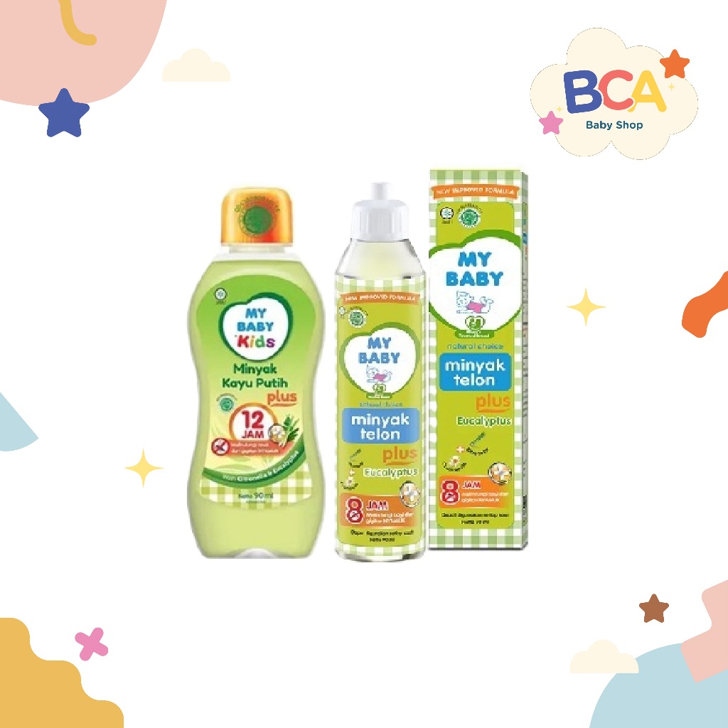 MY BABY PAKET MINYAK TELON & KAYU PUTIH | My Baby Minyak Kayu Putih | My baby Minyak Telon