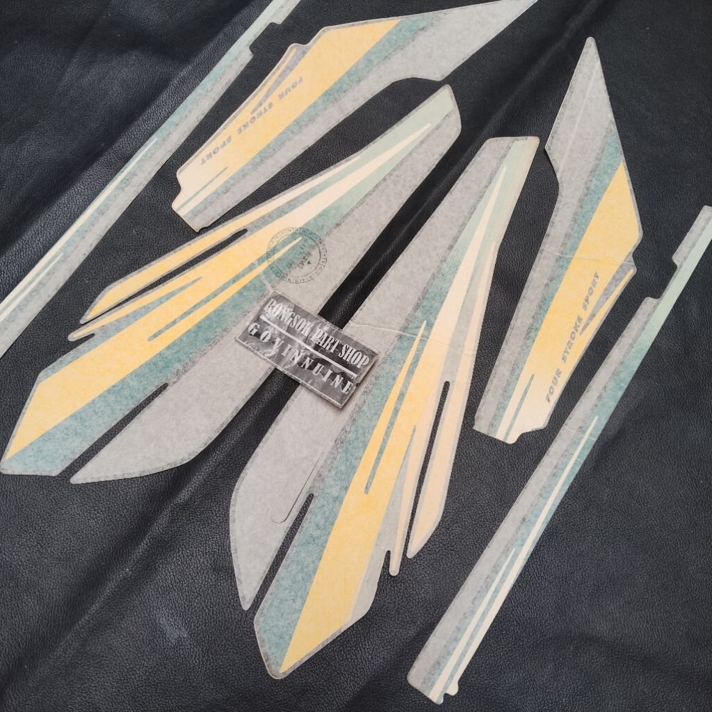 striping stiker sticker body bodi glpro gl pro 1994 1995 94 95 original ori asli
