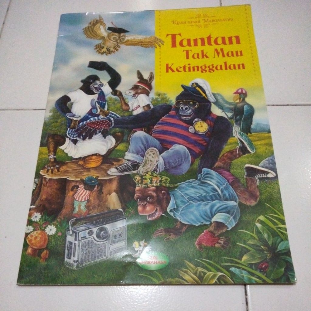 Buku Cerita Bilingual Kisah Kisah Margasatwa