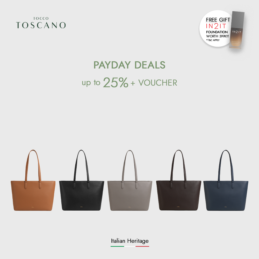 Tocco Toscano Aimee Work Tote - Tas Tote Wanita