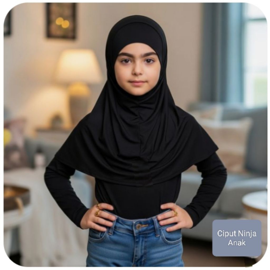 Ciput Ninja Anak||Ciput Anak||Ciput Hijab Anak Premium