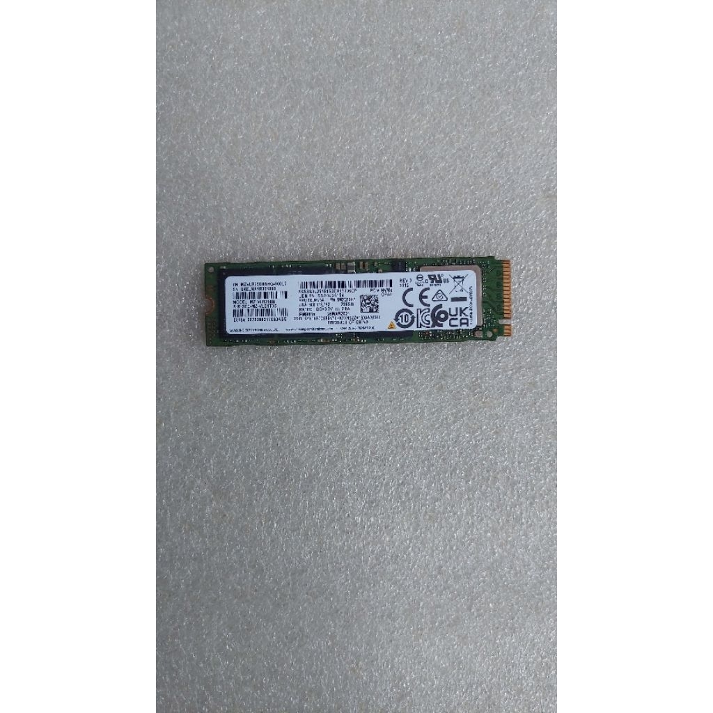 SSD NVME 256GB SAMSUNG Original