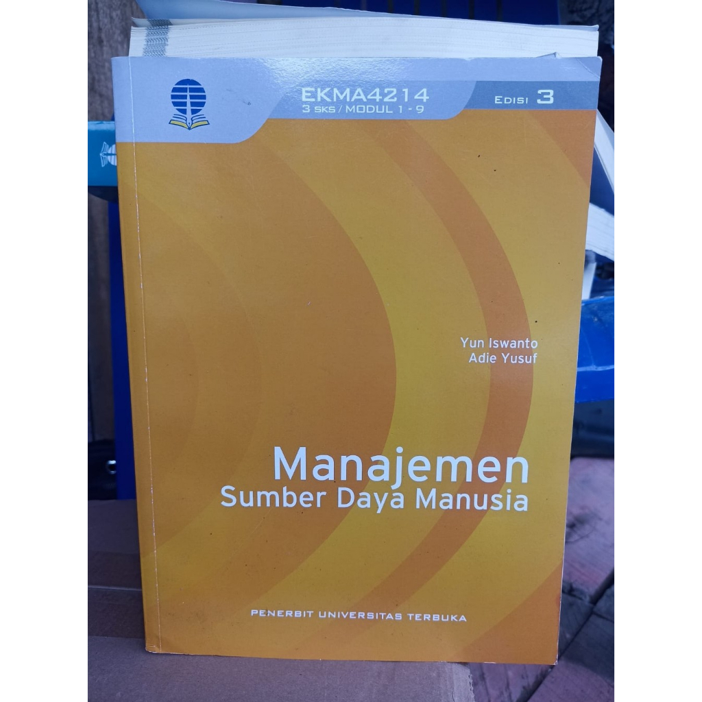 ORIGINAL Buku BMP EKMA4214 Manajemen Sumber Daya Manusia Edisi 3 - Universitas Terbuka (3 SKS, Modul