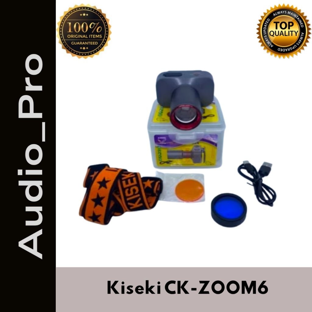 Senter Kepala KISEKI Lensa Zoom Terbaru CK-ZOOM6
