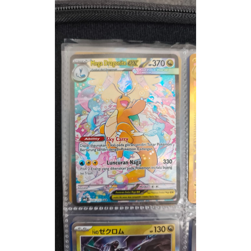 Pokemon mega dragonite ex, pokemon card langka ORIGINAL 100%