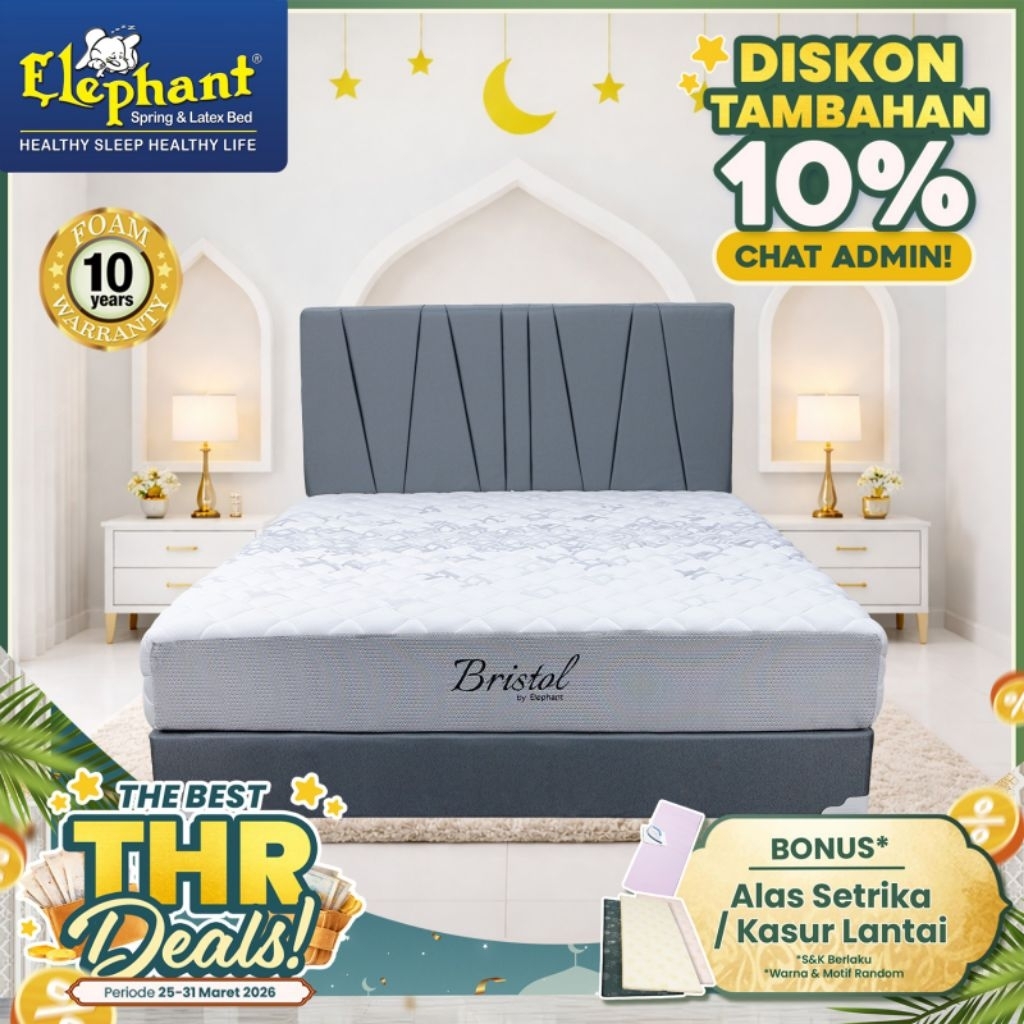 Kasur / Springbed Orthopedic Bristol Elephant 120, 160, 180, 200x200