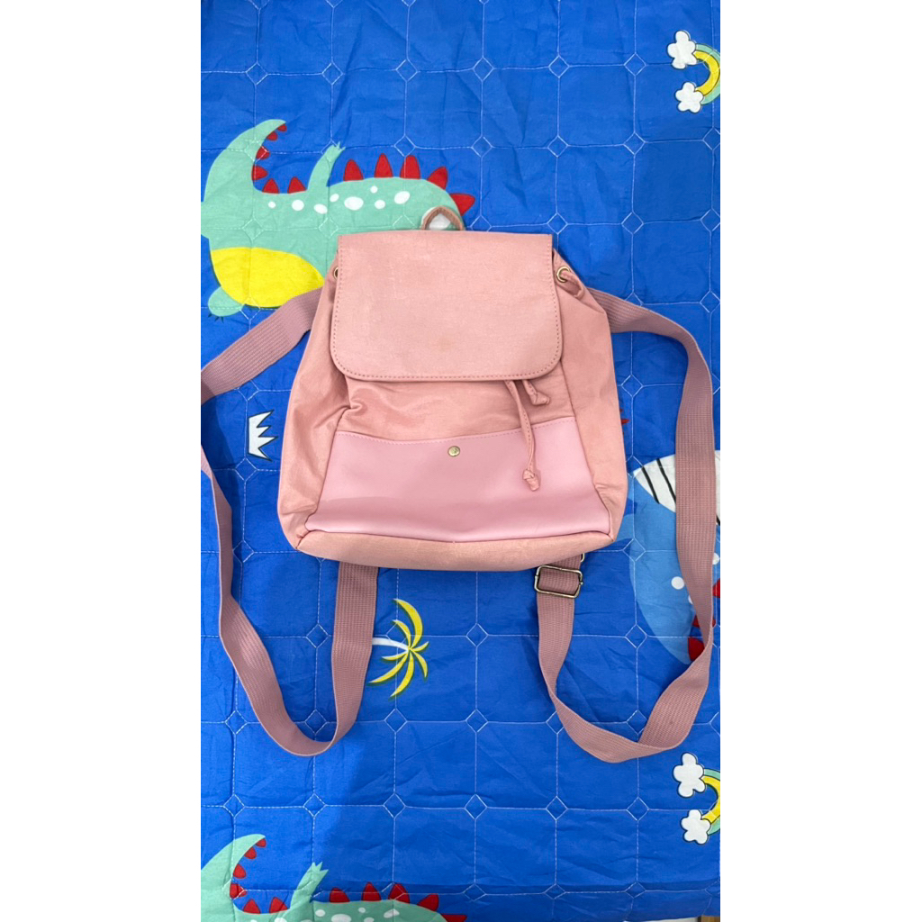 (PRELOVED)TAS RANSEL MINI WANITA MINISO