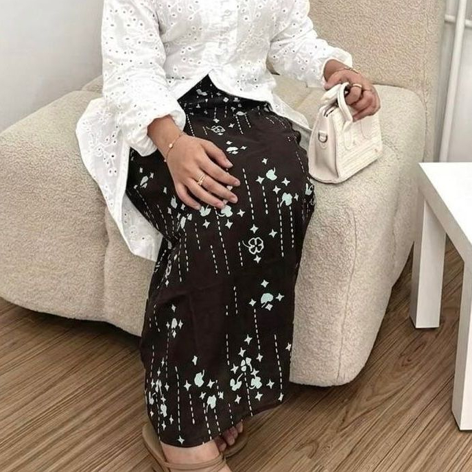 SA'ADAH Rok Lilit Batik Cap
