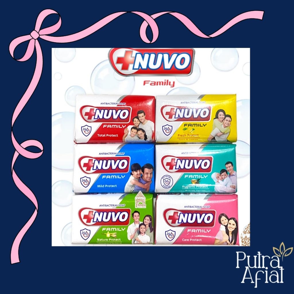 Nuvo Sabun Batang Original Biru