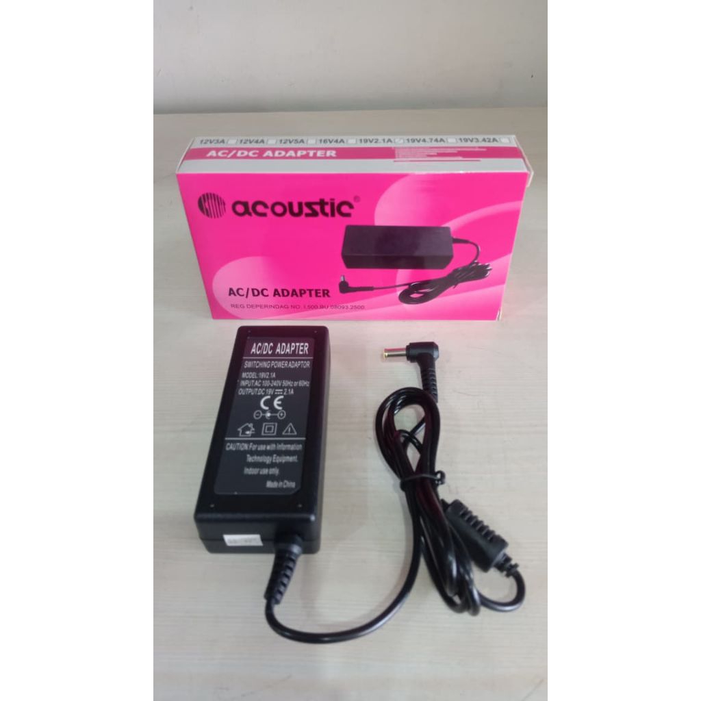 ADAPTOR 19 VOLT 2,1 AMPERE