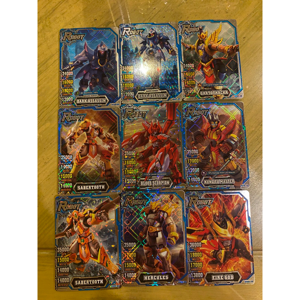 Hero of Robots, Silver Robots Card