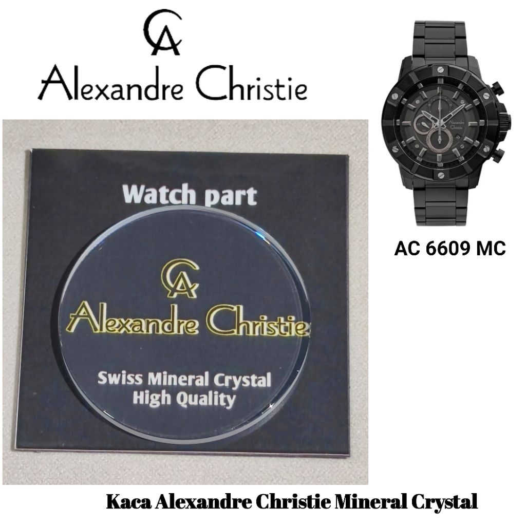 Kaca Jam Tangan Alexandre Christie AC 6609 MC