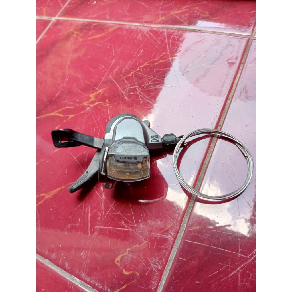 Shifter kiri Shimano Alivio M4000 3 speed